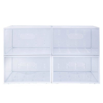 4pk Large Shoe Storage Box
