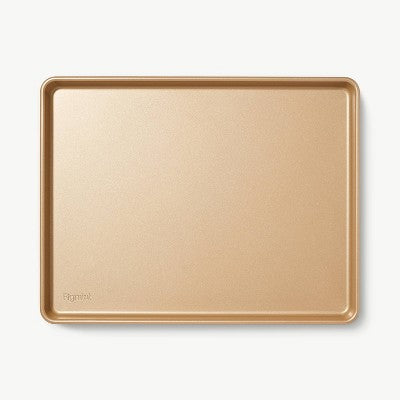 12"x16" Nonstick Aluminized Steel Baking Sheet Gold - Figmint: Cookie Sheet, Oven Tray, Dishwasher & Oven-Safe