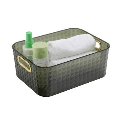 Thinkspace Diamond Texture Bin Green