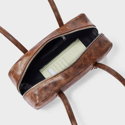Long Handle Satchel Bag - Wild Fable Brown