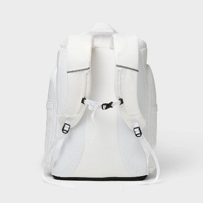 20" Sports Ball Bag Backpack - All In Motion White