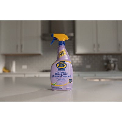Zep Home Pro 2-in-1 Miracle Grout Cleaner and Protectant - 32 fl oz
