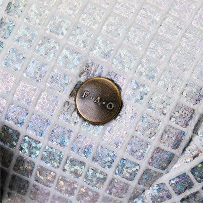 FAO Schwarz Cliqs Plush Disco Ball Purse