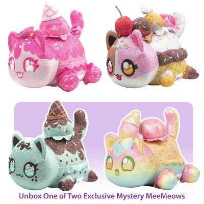 Aphmau 6" MeeMeow Plush - Sparkle Ice Cream - 3pk