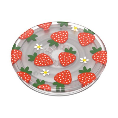 PopSockets PlantCore Translucent Cell Phone Grip & Stand - Berries and Cream