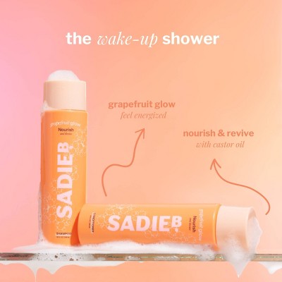 SadieB Grapefruit Glow - Nourish & Revive Conditioner - 10 oz: Paraben-Free, Silicone-Free, Sulfate-Free, Phthalate-Free