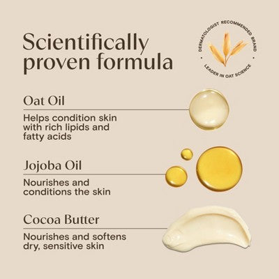 Aveeno Daily Moisturizing Body Oil Mist with Oat and Jojoba Oil - Hypoallergenic - Cocoa Butter Vanilla Scen t- 6.7 fl oz