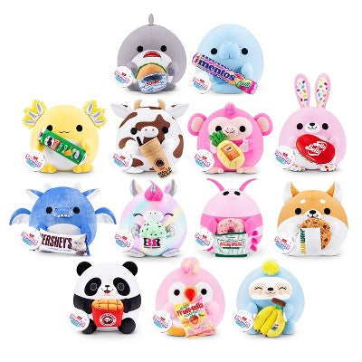 Snackles 8" Corgi and Subway Plush: Stuffed Animal Polyester Dog Toy