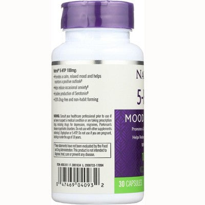 Natrol Dietary Supplements 5-Htp 100 mg Capsule 30ct