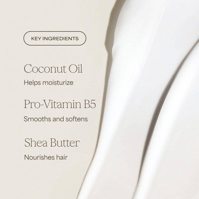 Raw Sugar The Mighty Curl Leave-In Conditioner - Papaya + Coconut - 5 fl oz: Vegan, Moisturizing, Smoothing, Curly Hair
