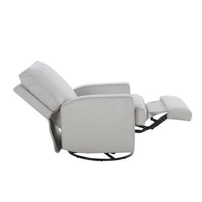Baby Relax Addison Swivel Gliding Recliner - Performance Gray Fabric (LOCAL PICKUP ONLY)