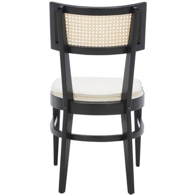 Galway Cane Dining Chair - DCH1007 - Black/Natural - Safavieh (LOCAL PICKUP ONLY)