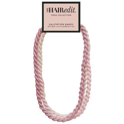 The Hair Edit Salutation Fabric Headbands - Multicolor - 3pk