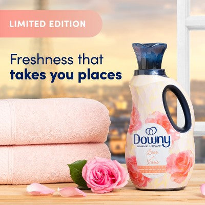 Downy Love in Paris Liquid Fabric Softener - 38 fl oz