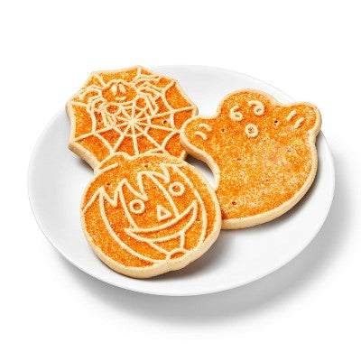 Halloween Shaped Shortbread Cookies - 10.9oz - Favorite Day