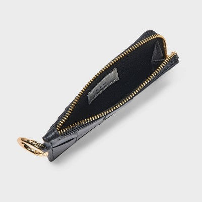 L-Zip Card Case - A New Day Black/Woven