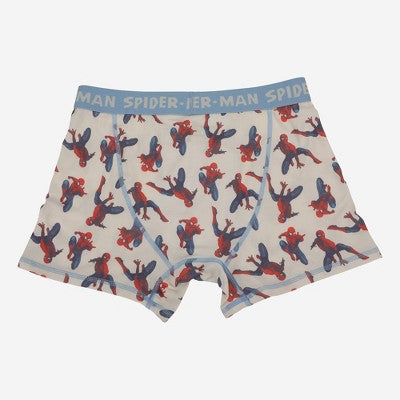Men's Spiderman Boxer Briefs 2pk - Off-White/Orange XL