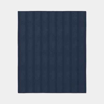 50"x60" Dimensional Knit Throw Blue - Threshold