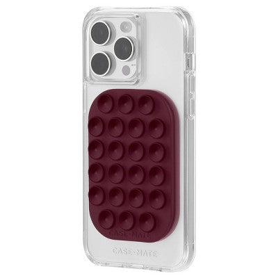 Case-Mate Adhesive Suction Mount - Burgundy