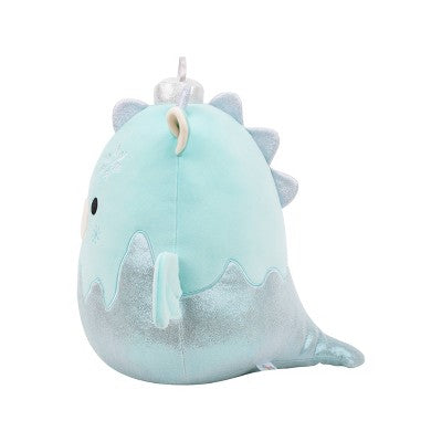 Squishmallows 12" Miles Teal Dragon Ornament with Frosted Bottom Medium Plush