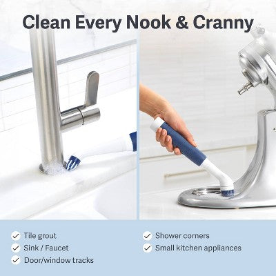 Casabella Power Spin Detail Scrubber