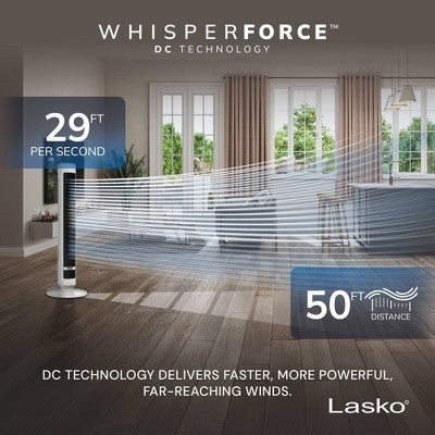 Lasko 40" 12H Timer Remote Control Oscillating Tower Fan (LOCAL PICKUP ONLY)