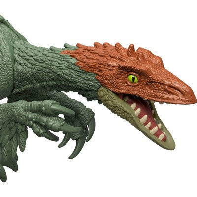 Jurassic World Rebirth Frenzy Pack Archaeornithomimus Dinosaur Figure, Authentic Toy, Digital Play