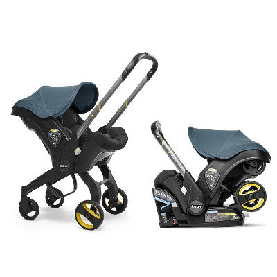 Doona Infant Car Seat + Latch Base Travel System - Ocean Blue: SEE DETAILS (LOCAL PICKUP ONLY)