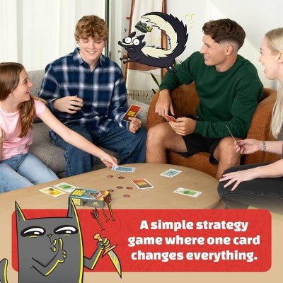 Exploding Kittens Power Hungry Pets Card Game