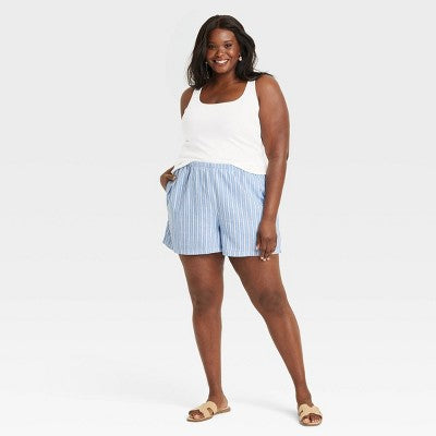 Women's Slim Fit Layered Tank Top - A New Day White XXL: Cotton Modal Blend, Scoopneck, Knit Rib