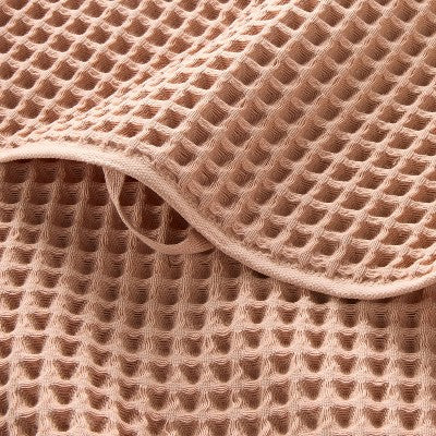Waffle Bath Towel Clay - Casaluna