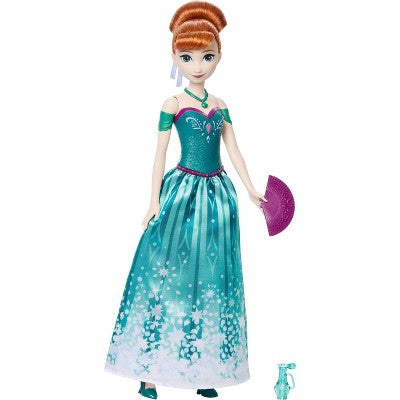 Disney Frozen Spin and Reveal Anna Fashion 12.5" Doll and Accessories with 11 Surprises