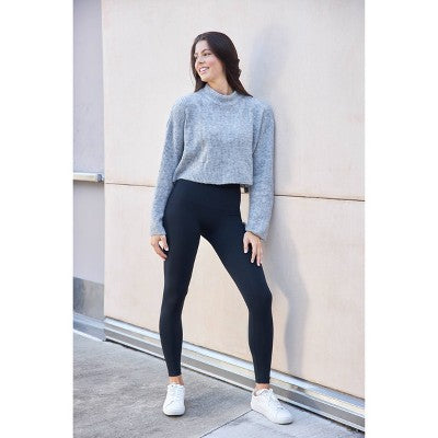 ASSETS by SPANX Women's Seamless Leggings - Black S