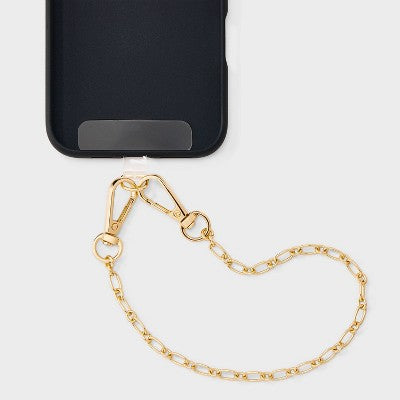 Chain Accessory Wristlet/Phone Strap - A New Day Gold: Cell Phone Accessory, 11" Length, 3.5 oz Weight