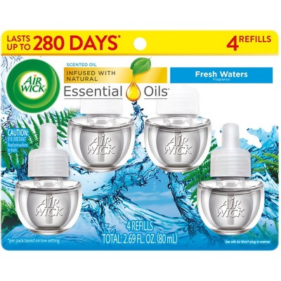 Air Wick Plug-in Scented Oil Air Freshener Refills - 4pk