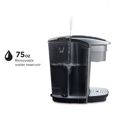 Keurig K-Elite Single-Serve K-Cup Pod Coffee Maker with Iced Coffee Setting - Silver: 75 oz Capacity, Dishwasher-Safe Parts