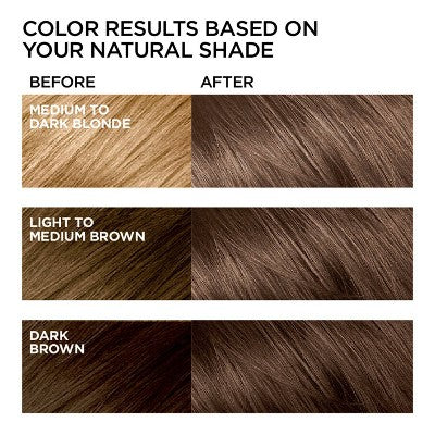 L'Oreal Paris Feria Multi-Faceted Shimmering Color - 6.3 fl oz - 60 Light Brown - 1 Kit
