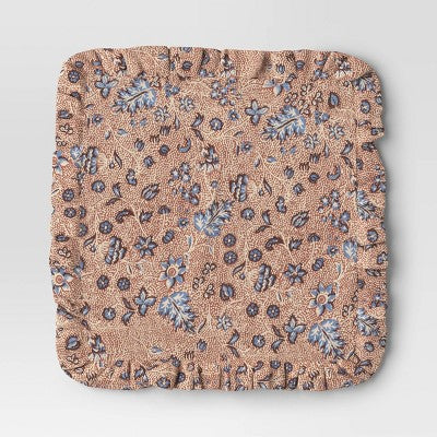 2pk Block Print Ruffle Napkins - Threshold