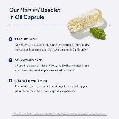 Ritual Vegan Essential for Women 50+ Multivitamin Capsules - 60ct
