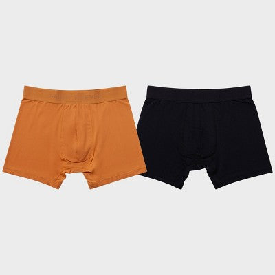 Pair of Thieves Men's 2pk Hustle Boxer Briefs - Gold S