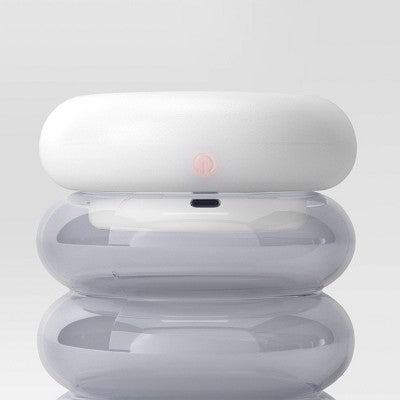Portable Cordless Storage Novelty Table Lamp with Rechargeable Battery Clear - Room Essentials