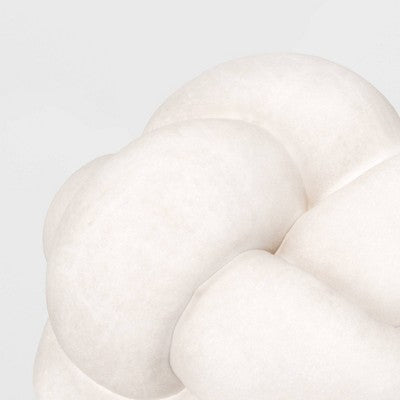 Shaped Knot Pillow Ivory - Room Essentials