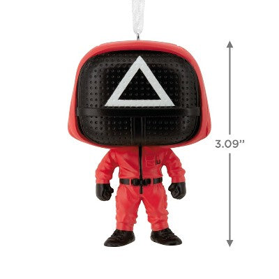 Hallmark Funko POP! Squid Games Pink Soldier Christmas Tree Ornament: Netflix Series Collectible