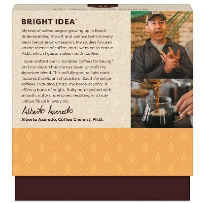 Keurig Coffee Collective Bright Idea Light Roast K-Cup Coffee Pods - 8ct (LOCAL PICKUP ONLY)