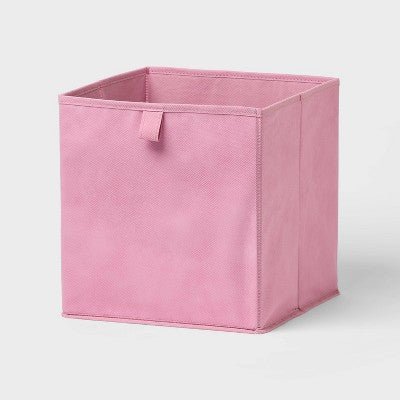 11" Fabric Bin Pink - Brightroom