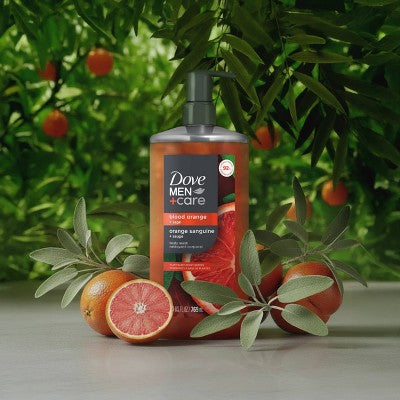 Dove Men+Care Body Wash with Plant-Based Moisturizers - Blood Orange & Sage - 26 fl oz