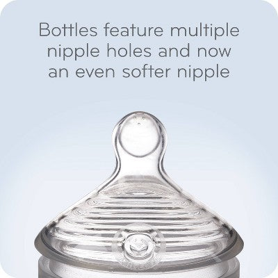 NUK Glass Baby Bottles - 4 fl oz/3pk