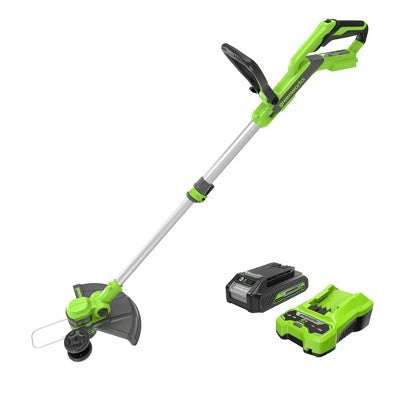 Greenworks POWERALL 24V Cordless 12" String Trimmer with 2.0Ah Battery and Charger (LOCAL PICKUP ONLY)