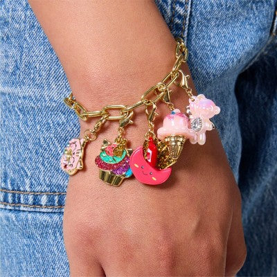 FAO Schwarz Charm Squad Gold Bracelet