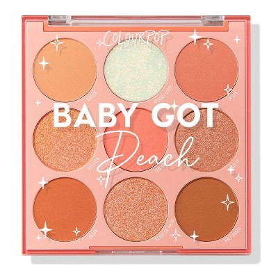 ColourPop 9-Pan Eyeshadow Palette - Baby Got Peach - 0.3oz